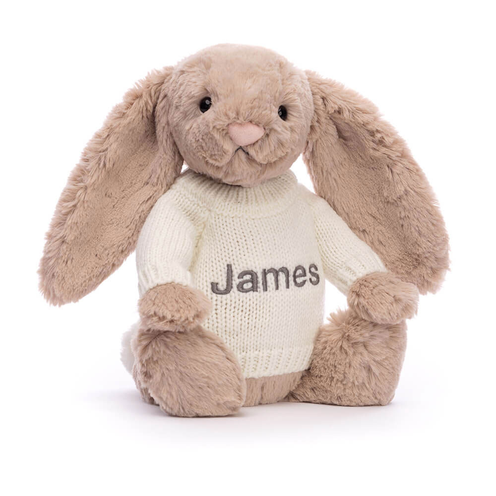 http://Bashful%20Beige%20Bunny%20with%20Personalised%20Cream%20Jumper