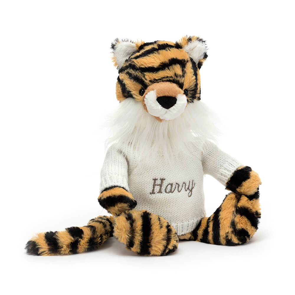 http://Bashful%20Tiger%20with%20Personalised%20Cream%20Jumper