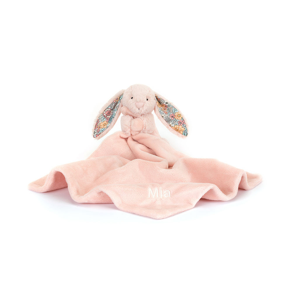 http://Personalised%20Blossom%20Blush%20Bunny%20Soother