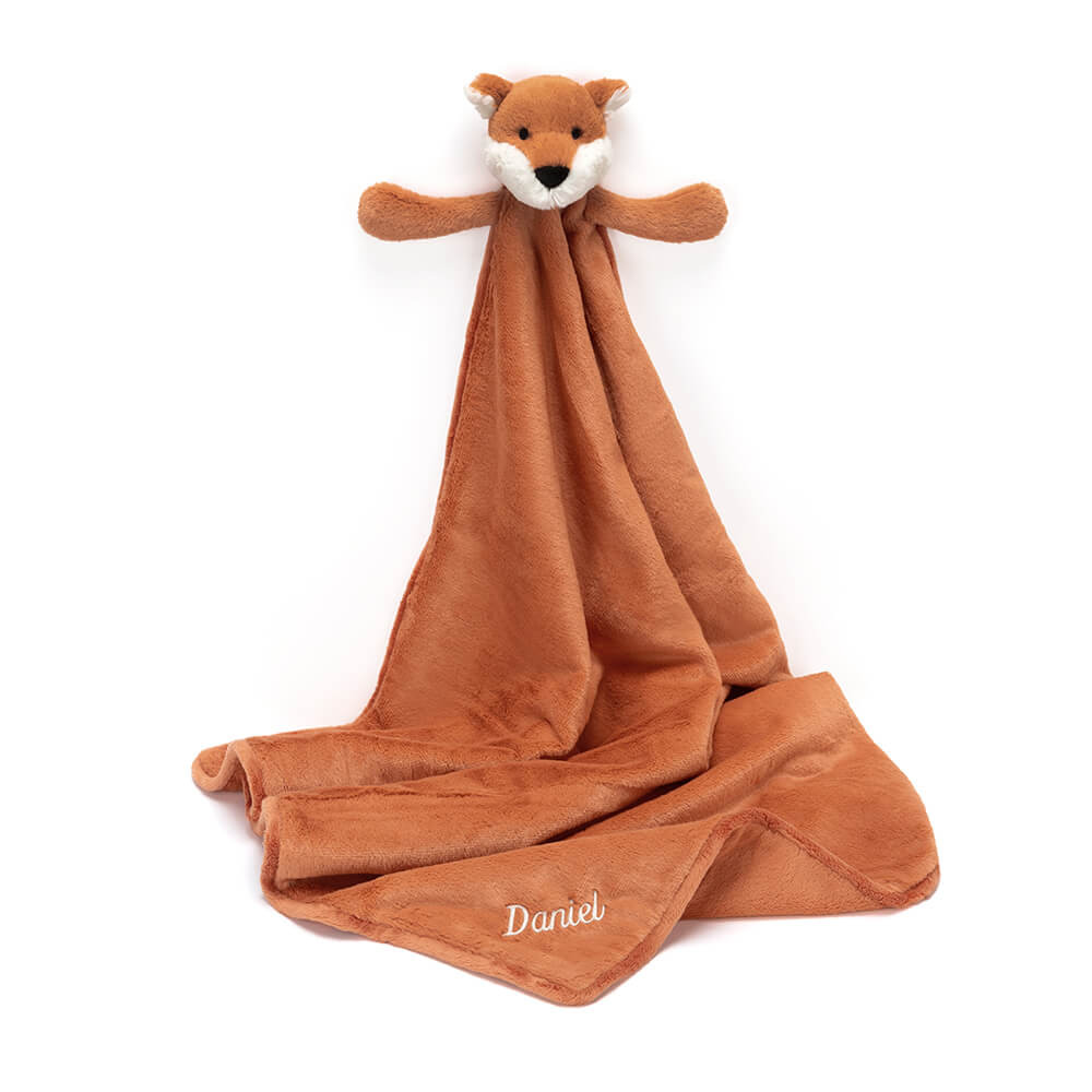 http://Personalised%20Bashful%20Fox%20Cub%20Blankie
