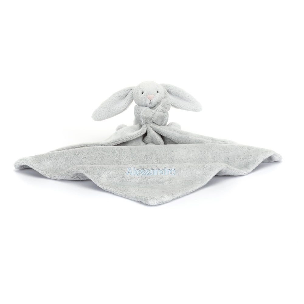 http://Personalised%20Bashful%20Silver%20Bunny%20Soother