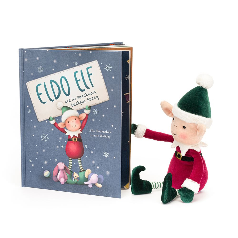 http://Eldo%20Elf%20and%20the%20Patchwork%20Bashful%20Bunny%20Book%20and%20Eldo%20Elf