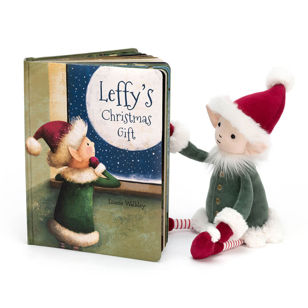 http://Leffy-s%20Christmas%20Gift%20Book%20and%20Leffy%20Elf%20Medium